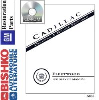 1995 Cadillac Fleetwood Shop Service Repair Manual PDF sample image