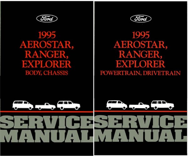 1995 Ford Truck Aerostar, Explorer, Ranger Factory Shop Service Manual