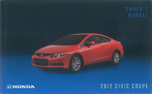 2012 Honda Civic Coupe Owner's Manual