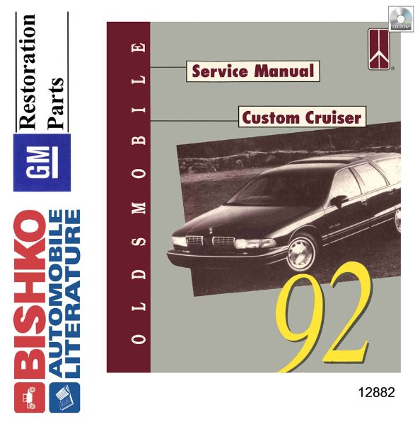 1992 Oldsmobile Custom Cruiser Factory Shop Service Manual