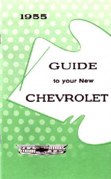 1955 Chevrolet All Models Owner's Manual