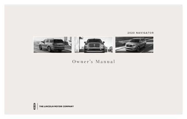 2020 Lincoln Navigator Owner's Manual