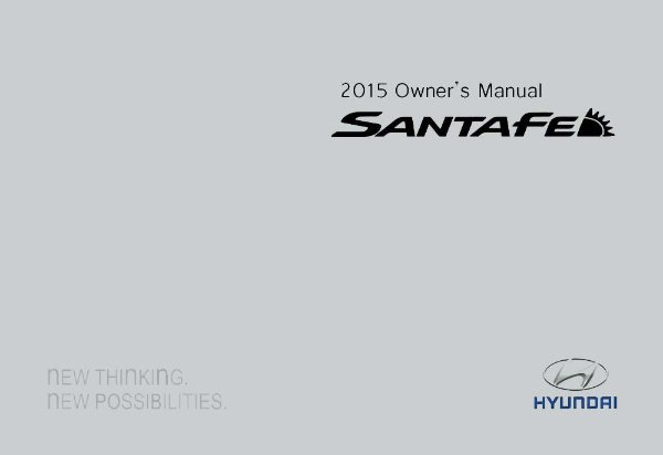 2015 Hyundai Santa Fe Owner's Manual