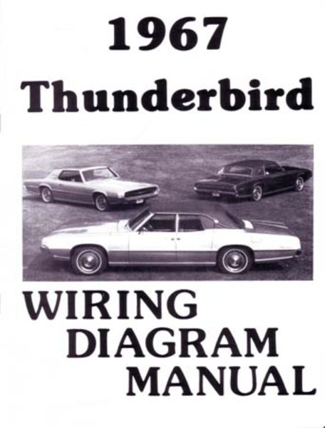 1967 Ford Thunderbird Wiring Diagrams Manual