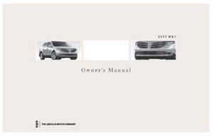 2017 Lincoln MKT Owner's Manual