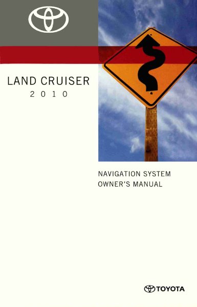 2010 Toyota Land Cruiser Owner's Manual