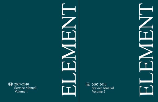 2007–2010 Honda Element Factory Shop Service Manual