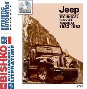 1982–1983 Jeep All Models Factory Shop Service Manual