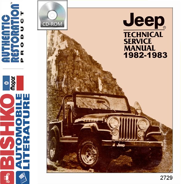 1982–1983 Jeep All Models Factory Shop Service Manual