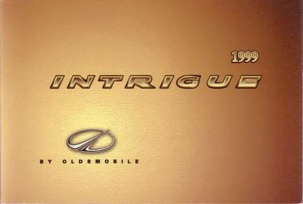 1999 Oldsmobile Intrique Owner's Manual