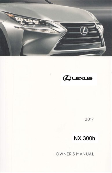 2017 Lexus NX 300H Owner's Manual