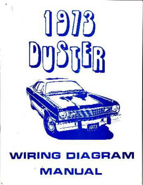 1973 Plymouth Duster Wiring Diagrams Manual