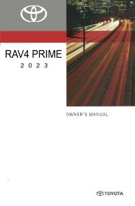 2023 Toyota RAV4 PRIME Owner's Manual