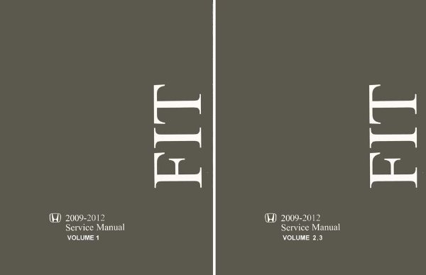 2009–2012 Honda FIT Factory Shop Service Manual