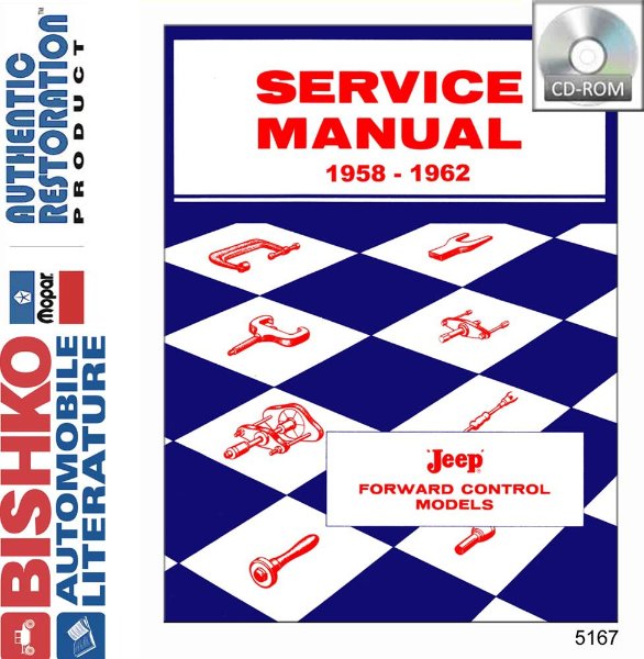 1958–1962 Jeep Forward Control Factory Shop Service Manual