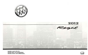 2012 Buick Regal Owner's Manual
