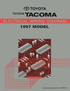 1997 Toyota Tacoma Wiring Diagrams Manual