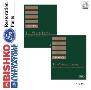 1993 Ford Truck L-Series, Heavy Duty Factory Shop Service Manual