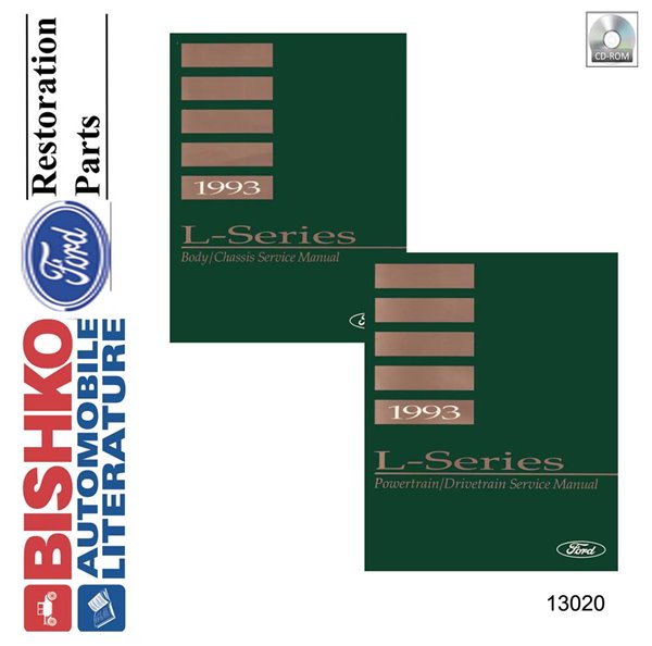 1993 Ford Truck L-Series, Heavy Duty Factory Shop Service Manual