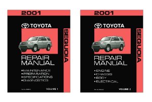 2001 Toyota Sequoia Factory Shop Service Manual
