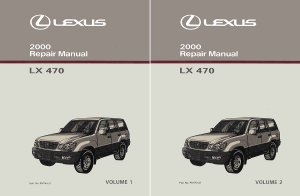2000 Lexus LX 470 Factory Shop Service Manual