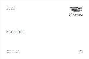 2020 Cadillac Escalade Owner's Manual