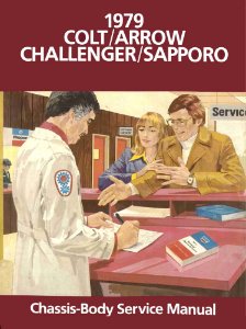 1979 Dodge Challenger, Arrow, Sapporo Factory Shop Service Manual