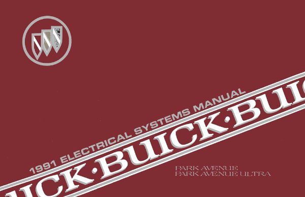 1991 Buick Park Avenue Wiring Diagrams Manual