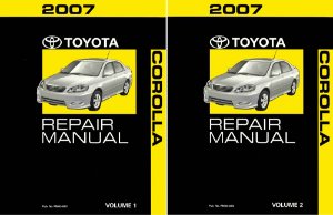 2007 Toyota Corolla Factory Shop Service Manual