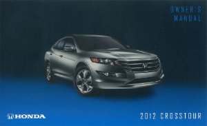 2012 Honda Crosstour Owner's Manual