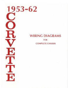1953–1962 Chevrolet Corvette Wiring Diagrams Manual