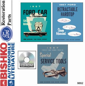 1957 Ford Car Shop Service Repair Manual PDF