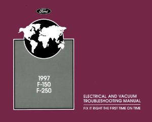 1997 Ford Truck F150-F250 Wiring Diagrams Manual