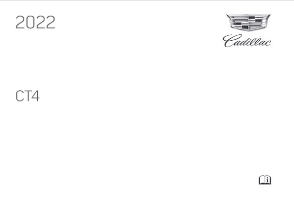 2022 Cadillac CT4 Owner's Manual