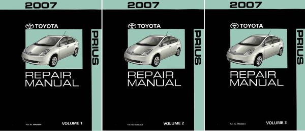 2007 Toyota Prius Shop Service Repair Manual