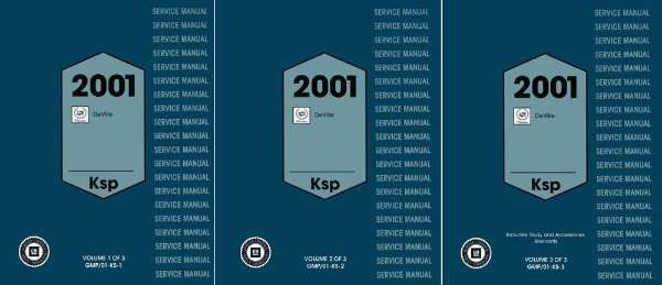 2001 Cadillac Deville Shop Service Repair Manual