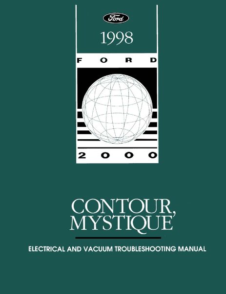 1998 Ford Contour, Mystique Factory Shop Service Manual