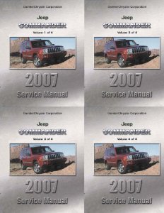 2007 Jeep Commander Factory Shop Service Manual