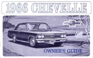 1966 Chevrolet Chevelle Owner's Manual