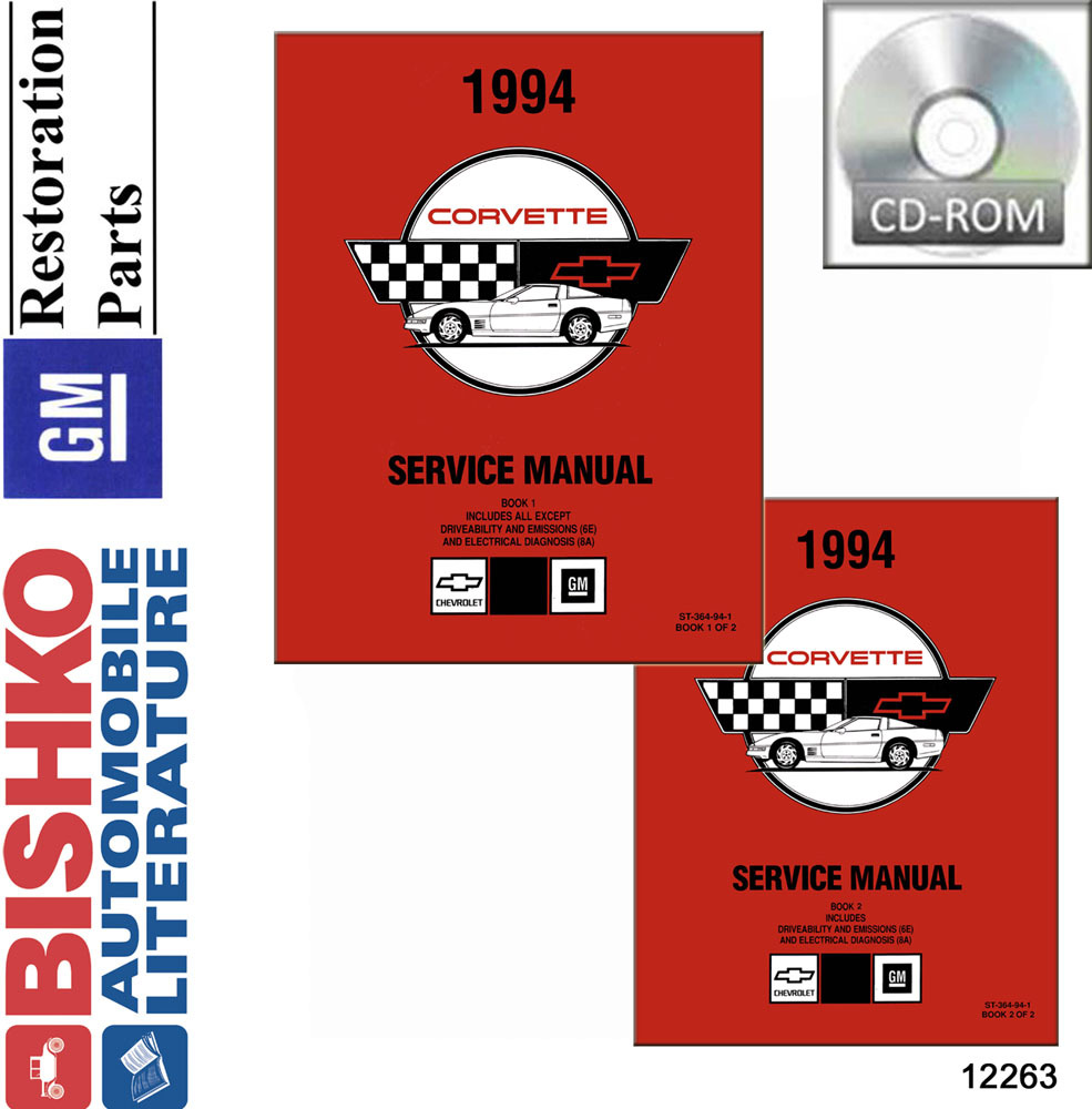 1994 Chevrolet Corvette Factory Shop Service Manual