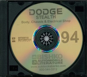 1994 Dodge Stealth Factory Shop Service Manual