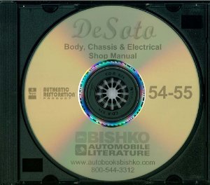 1954–1955 Desoto All Models Factory Shop Service Manual