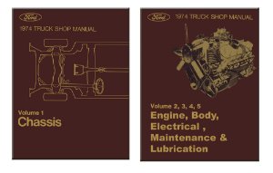 1974 Ford Truck F-100, F-250, F-350 Factory Shop Service Manual
