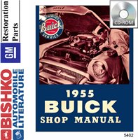 1955 BUICK Full Line Body, Chassis & Electrical Service Manual sample image