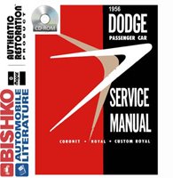 1956 DODGE Body, Chassis & Electrical Service Manual sample image