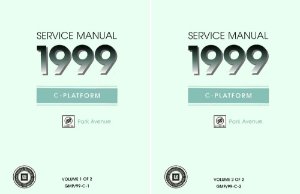 1999 Buick Park Avenue Factory Shop Service Manual