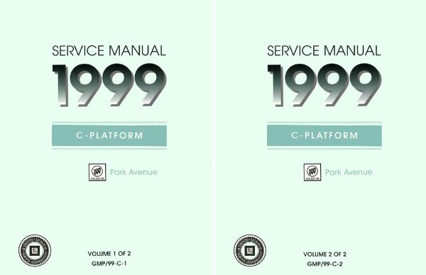1999 Buick Park Avenue Factory Shop Service Manual