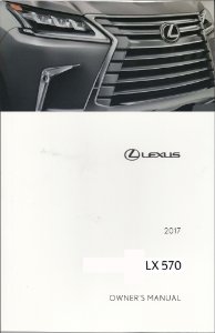 2017 Lexus LX 570 Owner's Manual