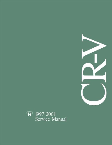 1997–2001 Honda CR-V Factory Shop Service Manual
