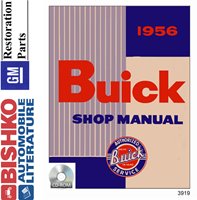 1956 BUICK Body, Chassis & Electrical Service Manual sample image